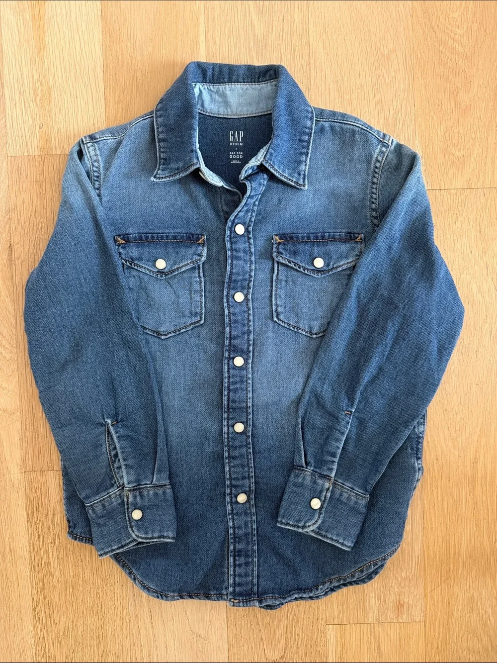 GAP Denim Western Shirt - Blue